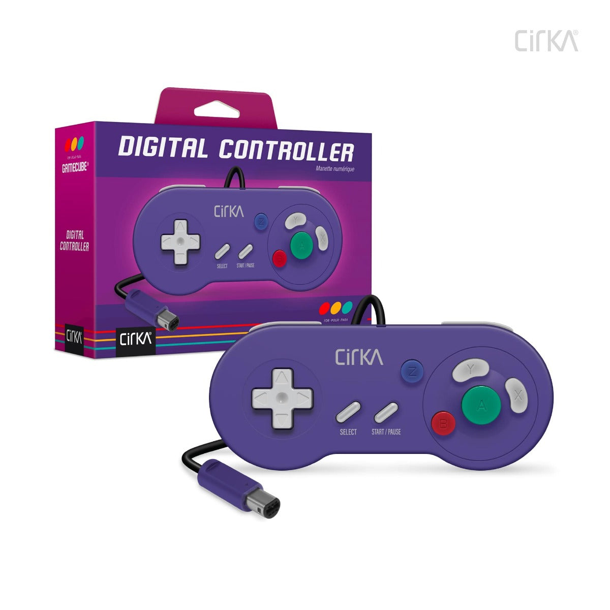 Hyperkin Cirka™ デジタルコントローラー for Nintendo GameCube™ (GC