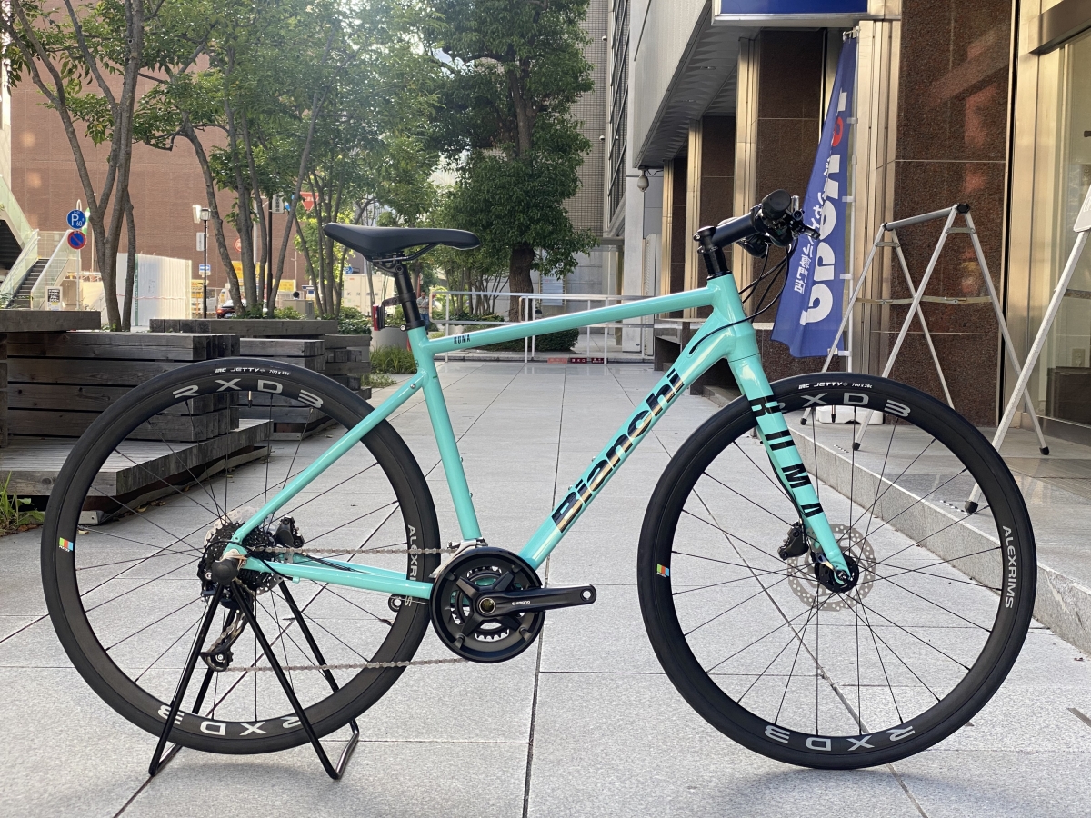 Bianchi】新しく生まれ変わった高性能クロスバイクROMA2をご紹介