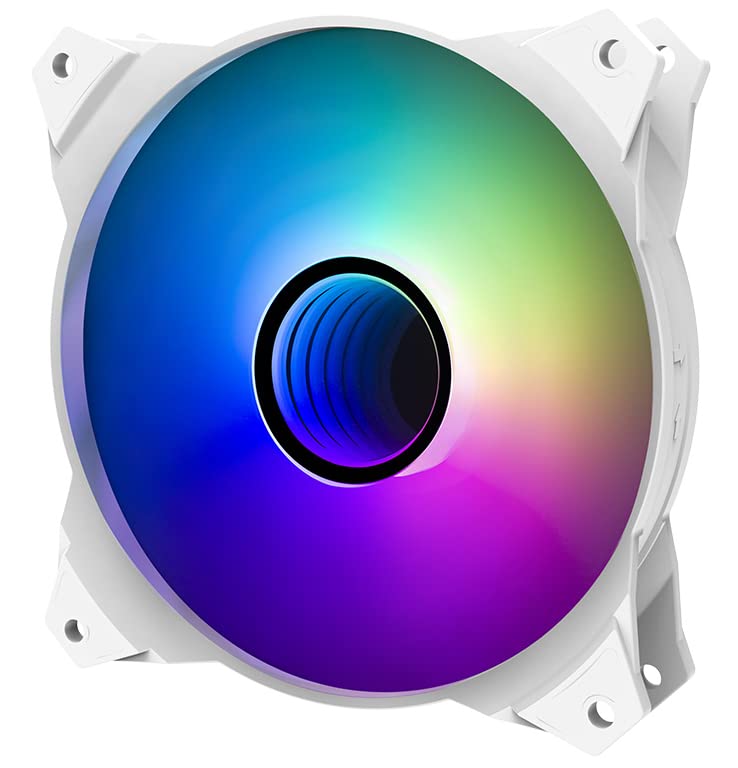 ZM-IF120 Infinity Mirror ARGB 120mm Case Fan - White – Zalman