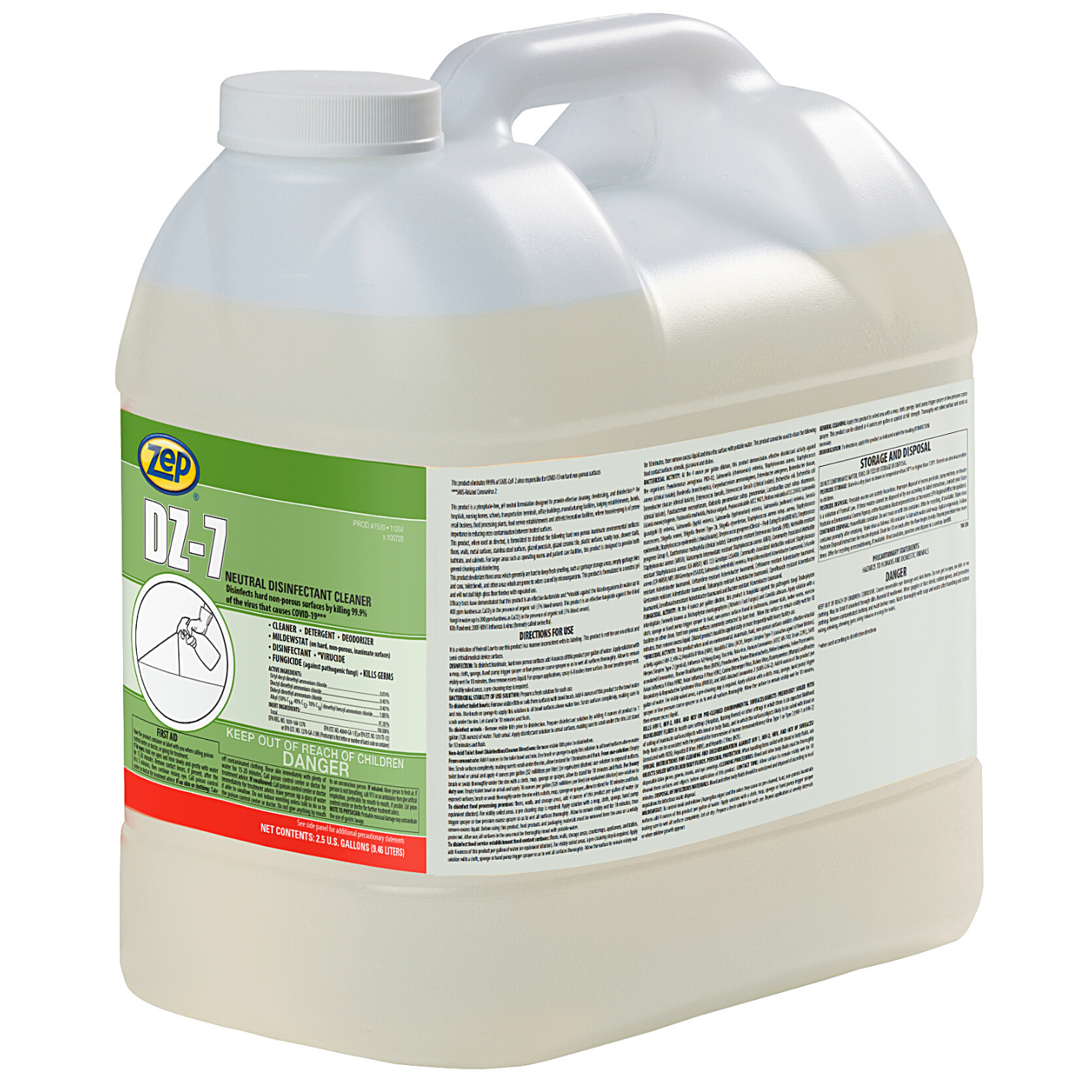 DZ-7 Disinfectant – Zep Inc.
