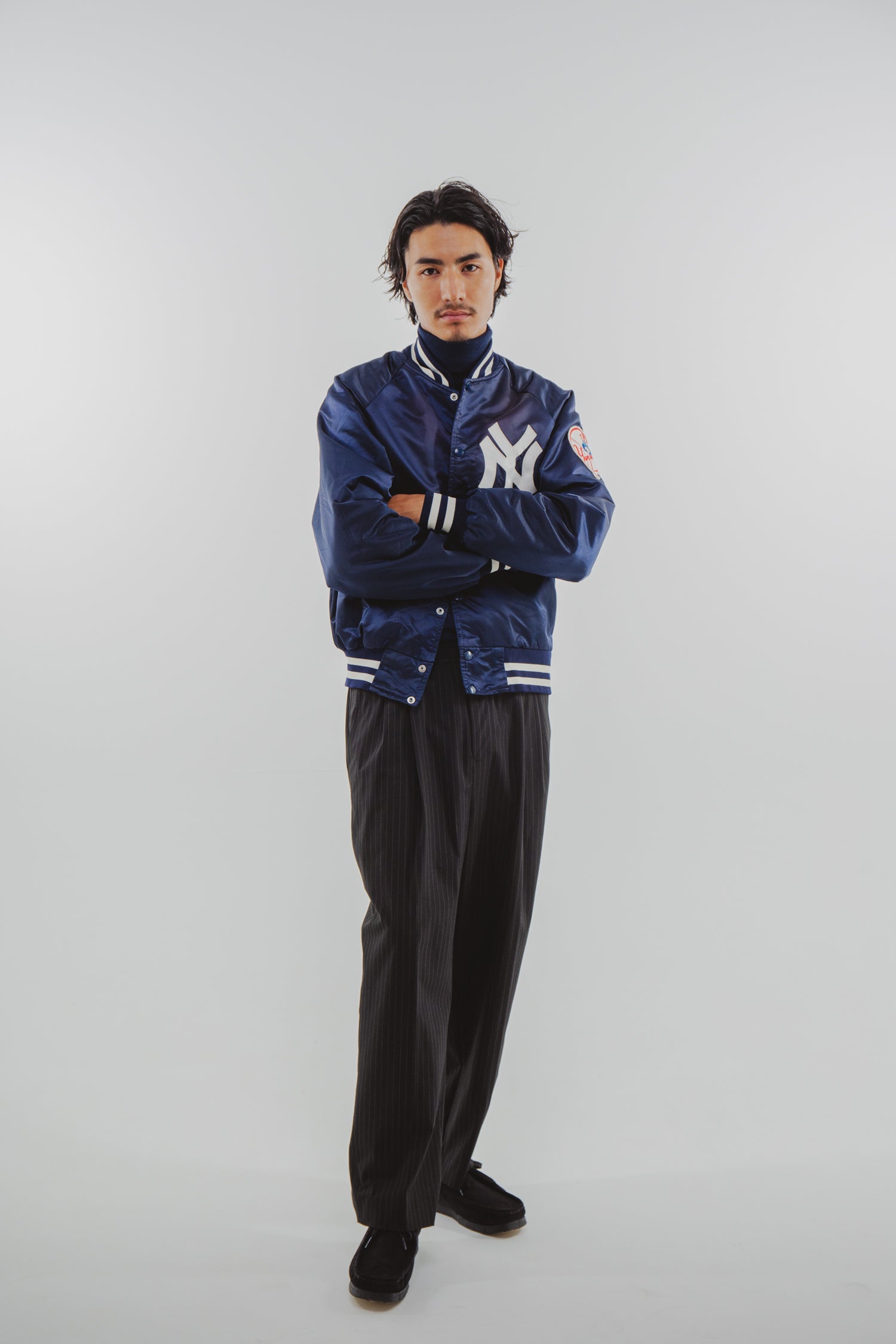 24/7 easy wide stripe slacks – 19SO