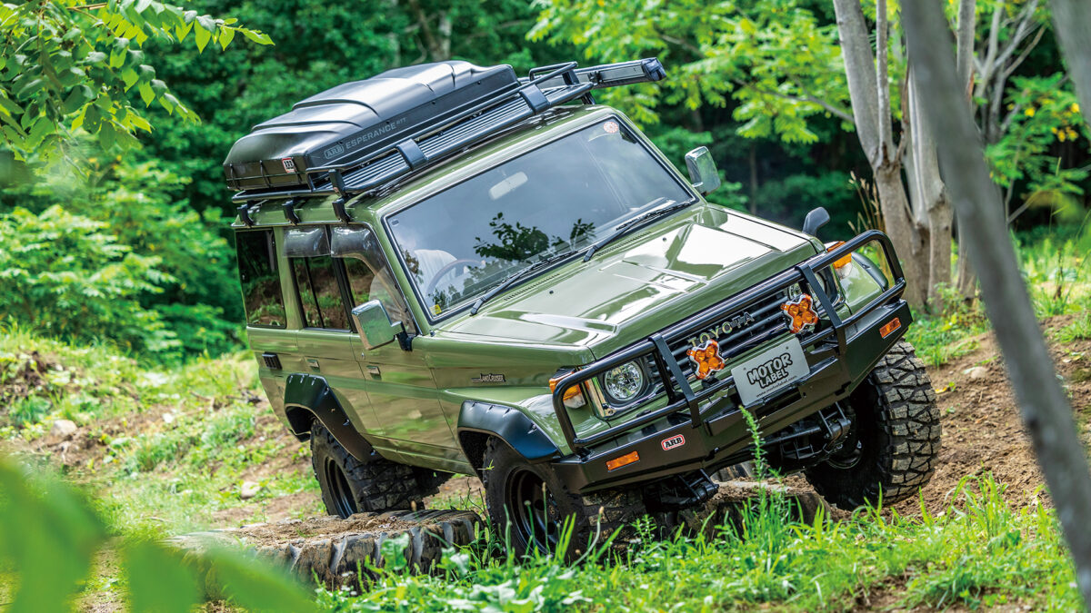 MOTOR LABEL】ARBパーツで固めたラギッドなスタイリッシュ系〝オーバー