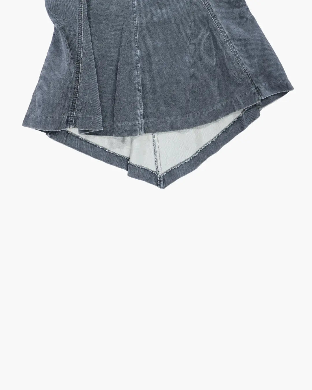 FUMIKA UCHIDA / CORDUROY IRREGULAR HEM SKIRT / BROWN – 601 | 京都