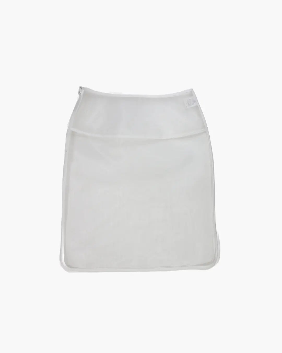 FUMIKA UCHIDA / MESH SHEATH SKIRT / CLEAR/WHITE - 601 | – 601