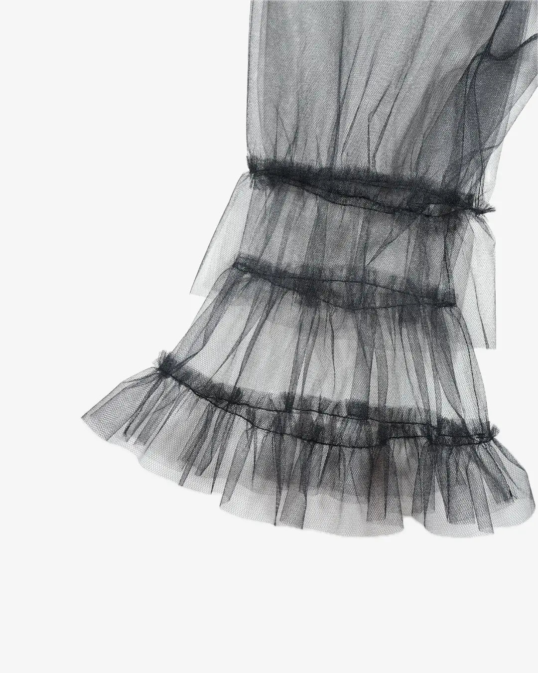 FUMIKA UCHIDA / TULLE DRAWERS / BLACK - 601 | 京都ウィメンズ