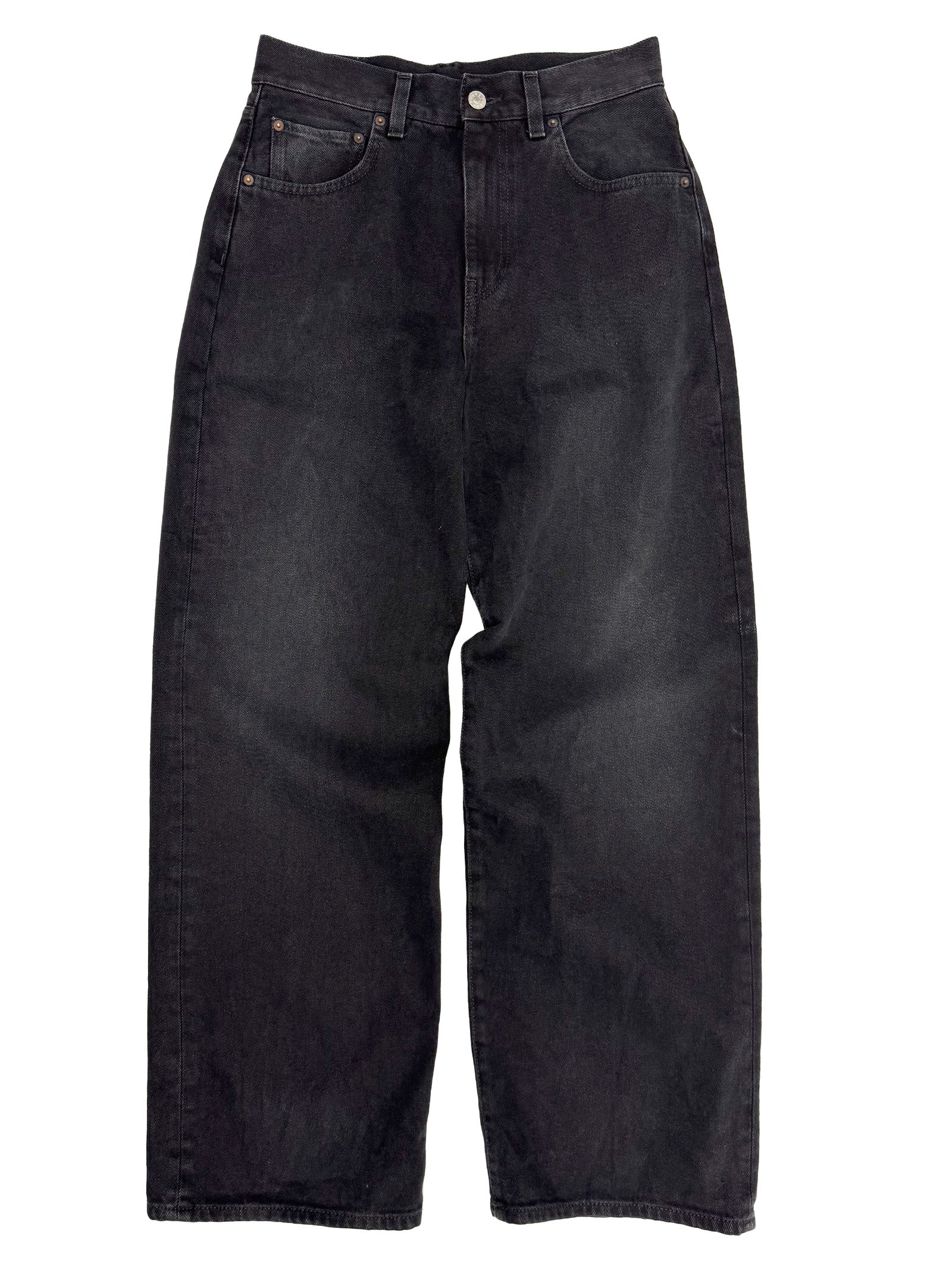 Wide Jean in Spider Black – 6397