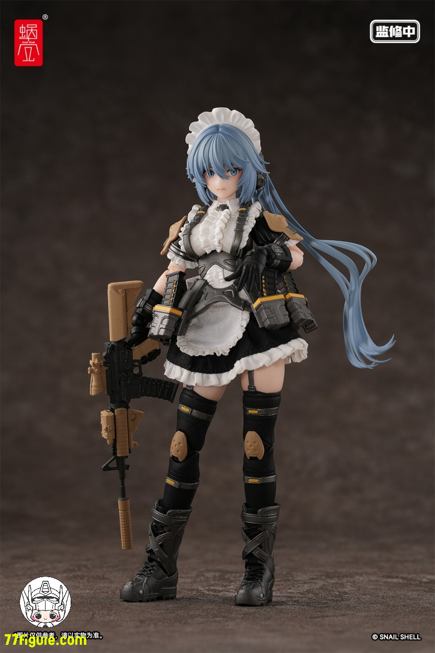 蝸之殻(スネイルシェル) 1/12 タクティカル メイド 常盤和音 塗装済み