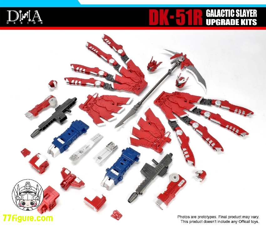 DNA Design DK-51R WFC-S40 オプティマス プライム用 アップグレード