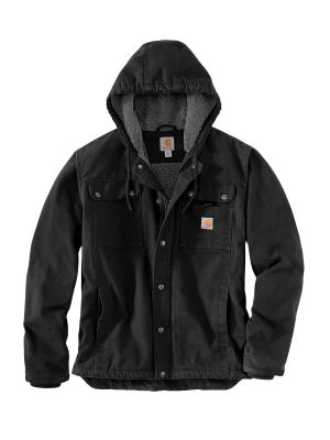 Carhartt Work Jacket Canvas Detroit Rugged Flex 106234 Black