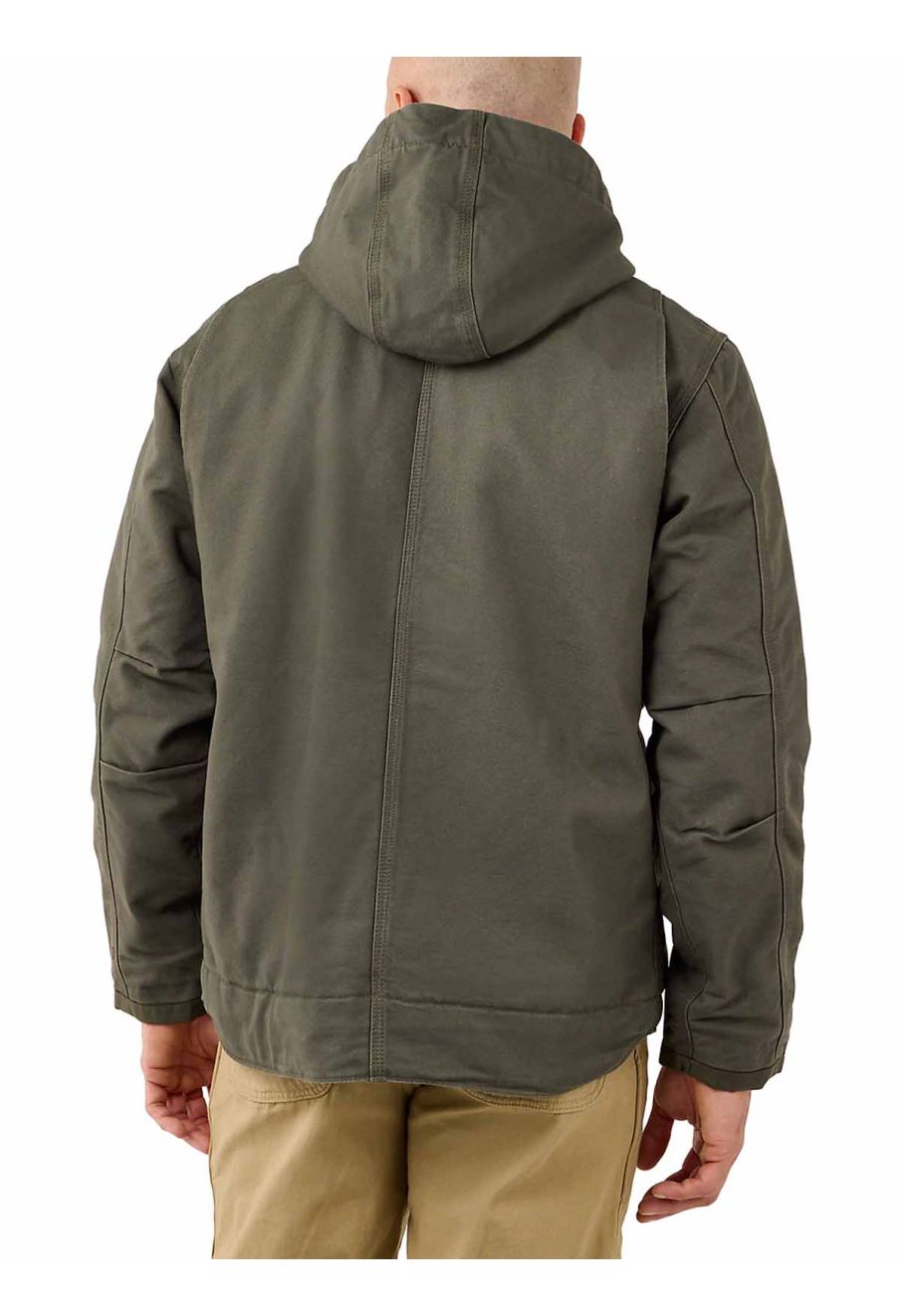 103826 Bartlett Work Jacket Duck Fleece Lined Moss MOS Carhartt