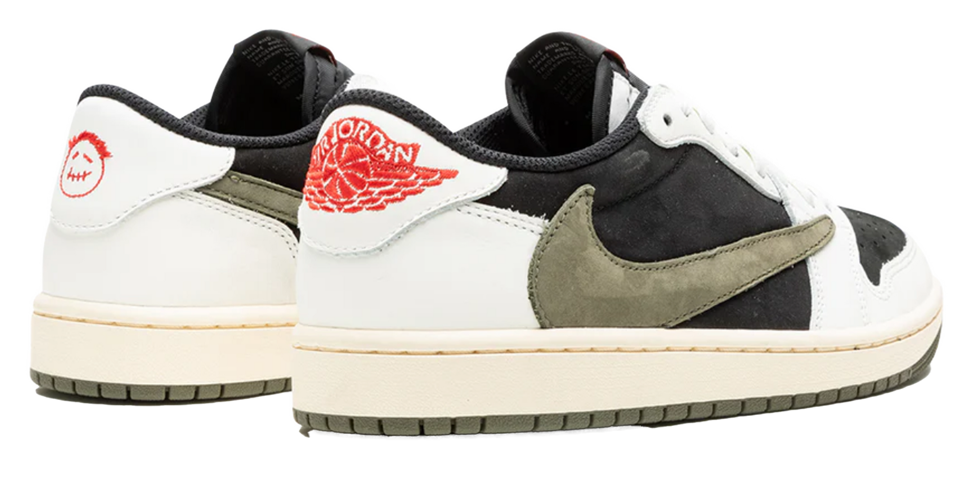 Jordan 1 Low Travis Scott Olive (W) – 96' Kickz