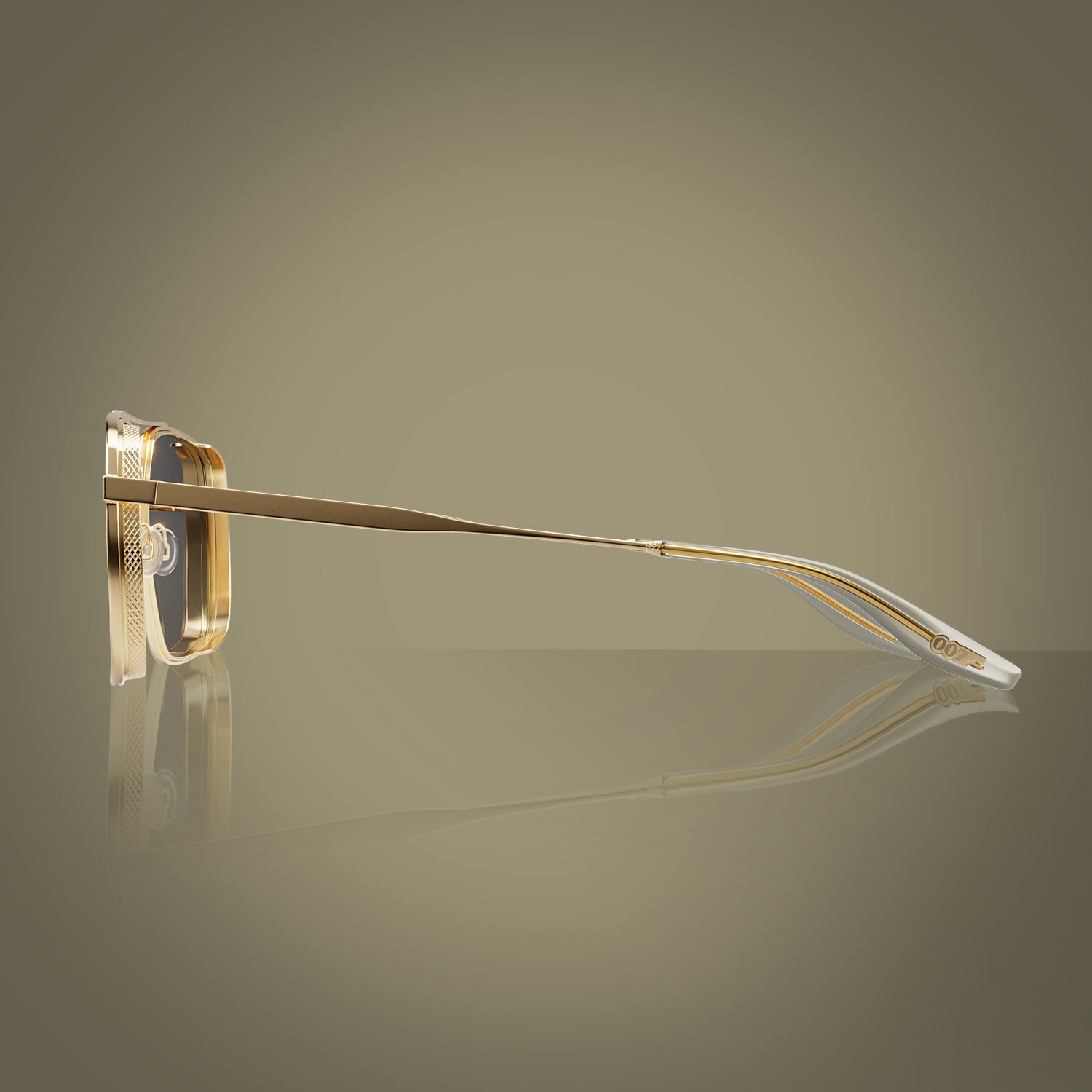 James Bond Scaramanga Sunglasses - Gold / Gold Rush Edition | 007Store