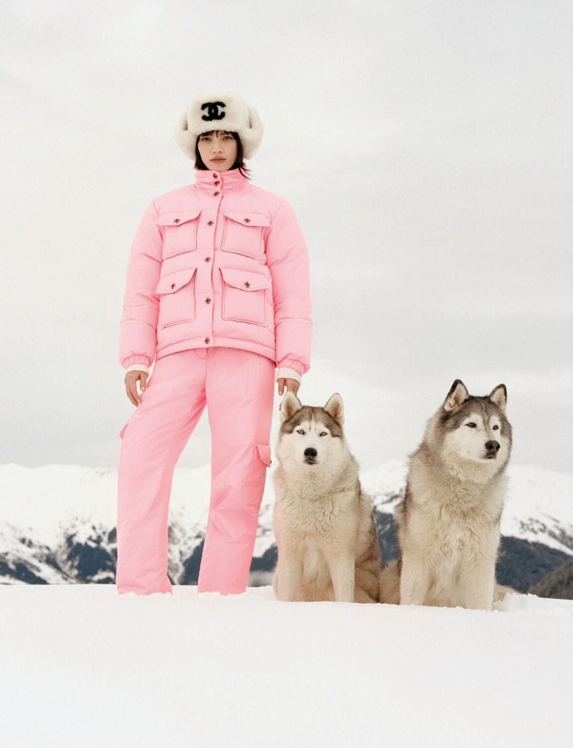 Nana Komatsu Hits The Slopes In Chanel's New Coco Neige Campaign