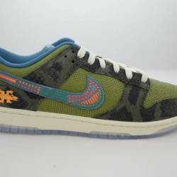 Nike Dunk Low (SiEMPRE Familia/ Gator Green Cyan/ Multi-Color/ Te
