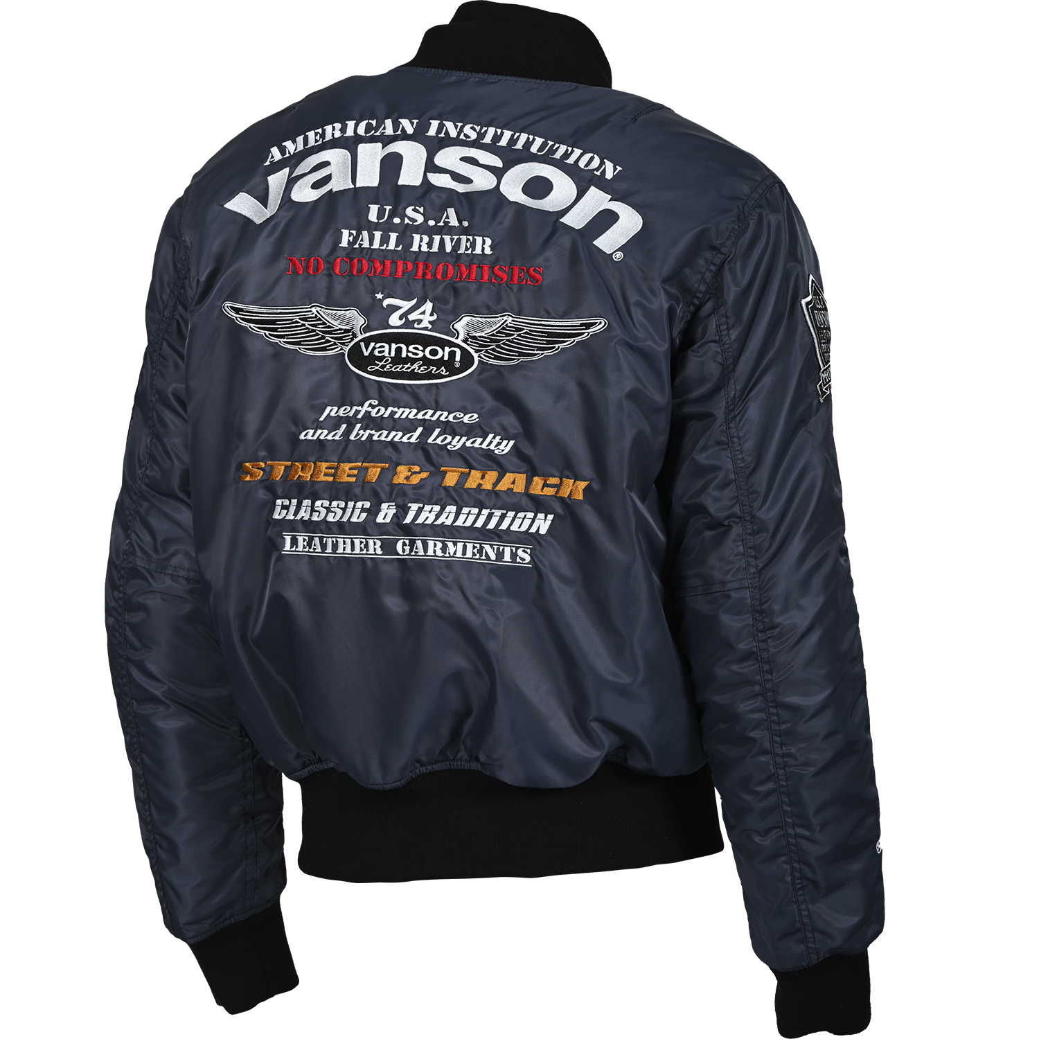VANSON MA-1ジャケット VS578RS-W2402-MA-1｜モーターヘッドライダース