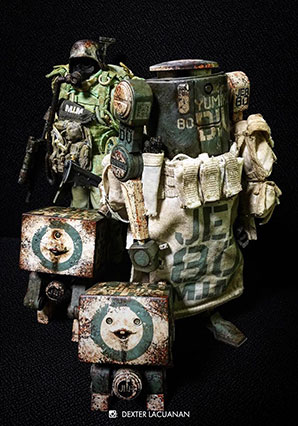 World War Robot Square (WWR and WWRp) action figures and toys by