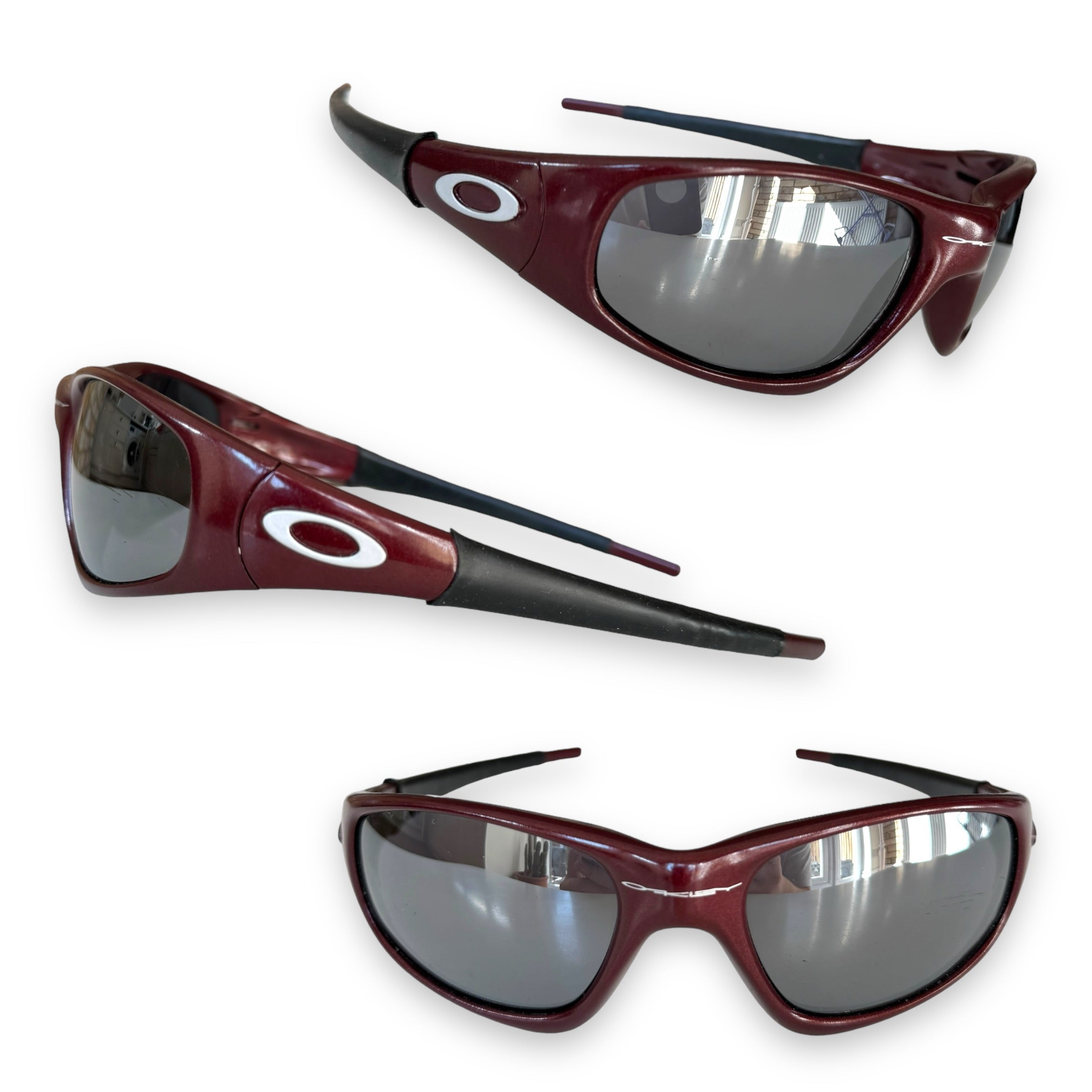 Oakley Straight Jacket Blood/Black Iridium 1996 – 300700