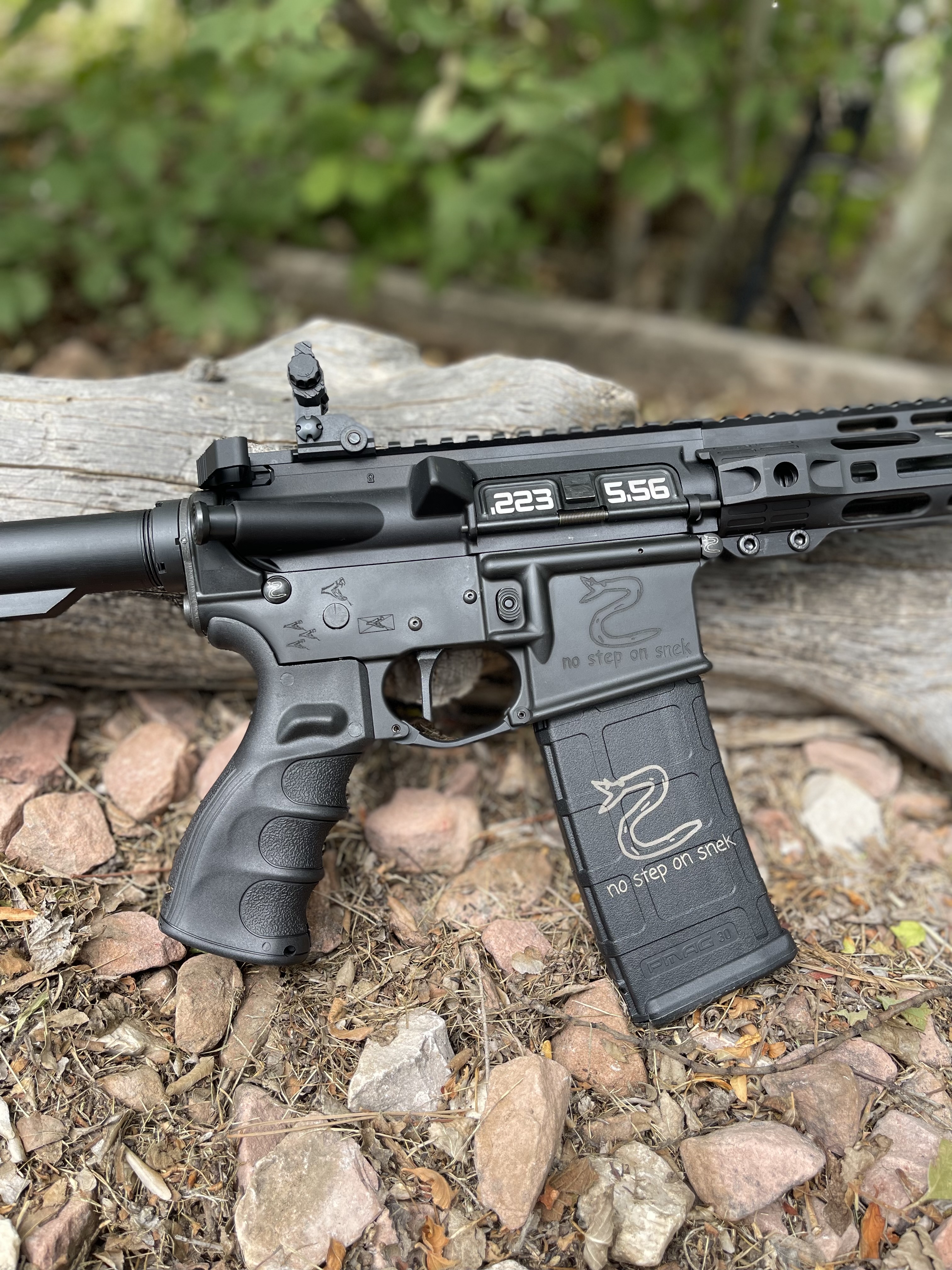Whiskey Tango 5.56 x 45 No Step on Snek Rifle-WT-No Step-240