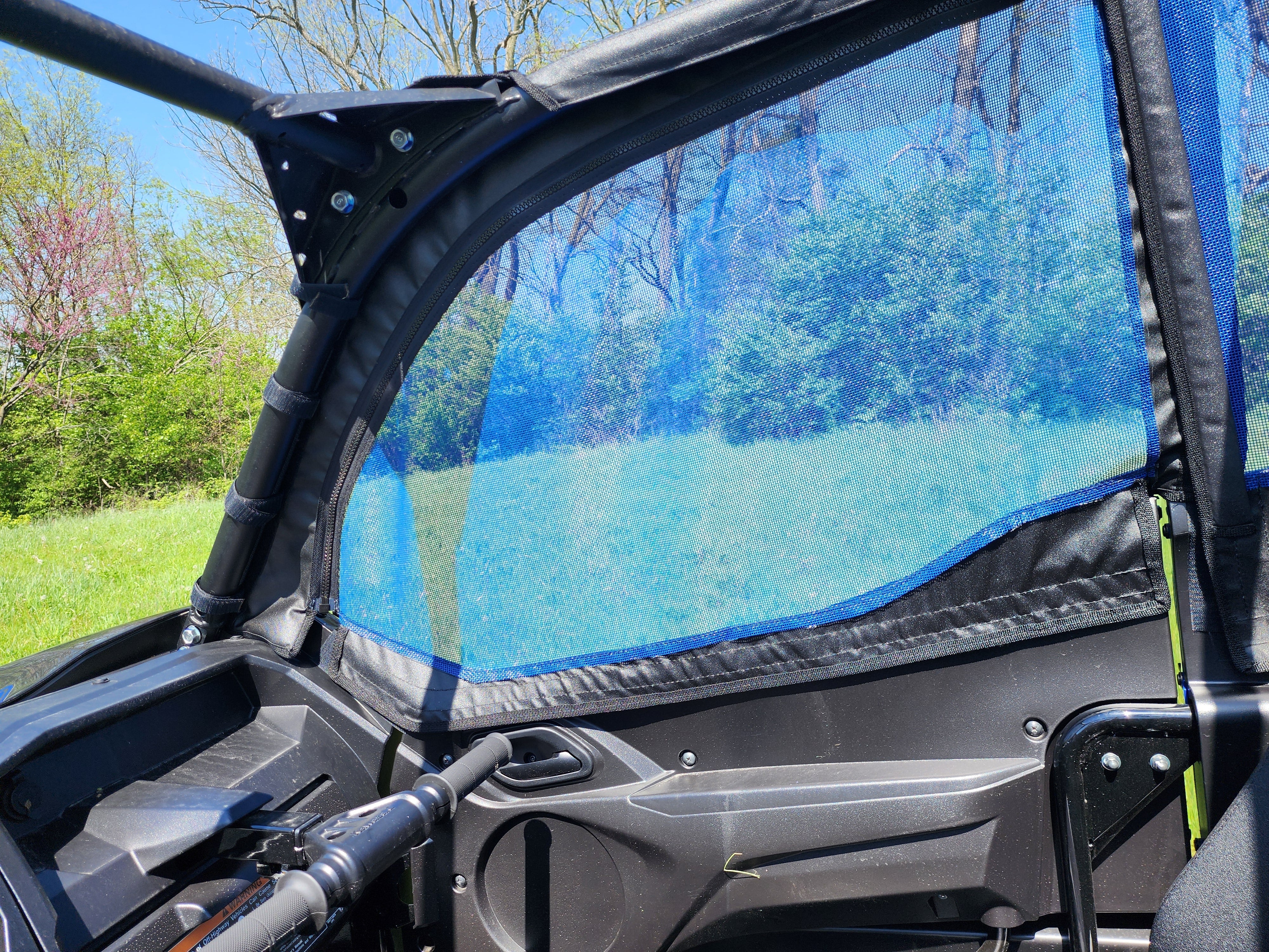 Kawasaki Teryx KRX - Upper Doors with Mesh Windows – 3 Star UTV