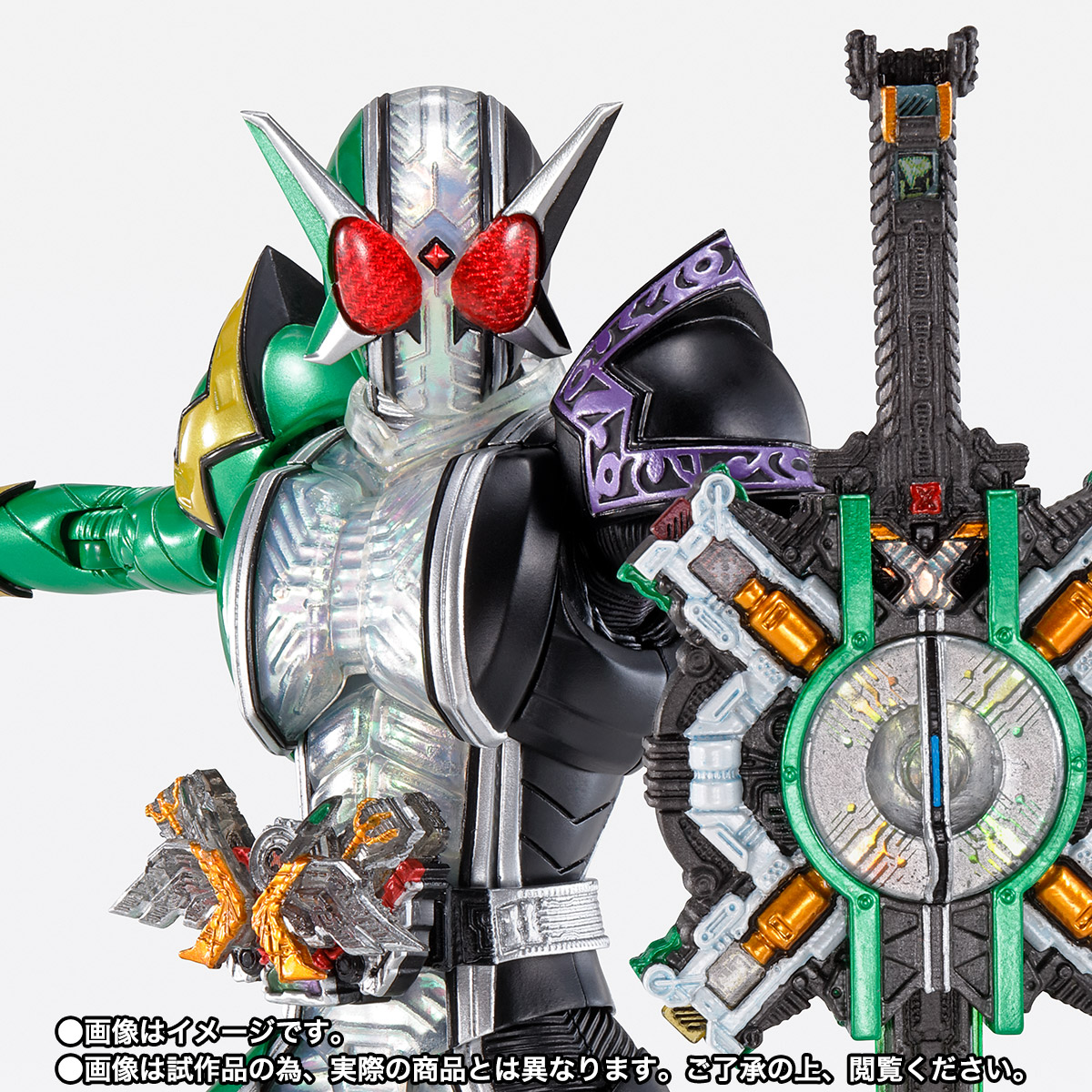 S.H.Figuarts（真骨彫製法） 仮面ライダーW サイクロンジョーカー