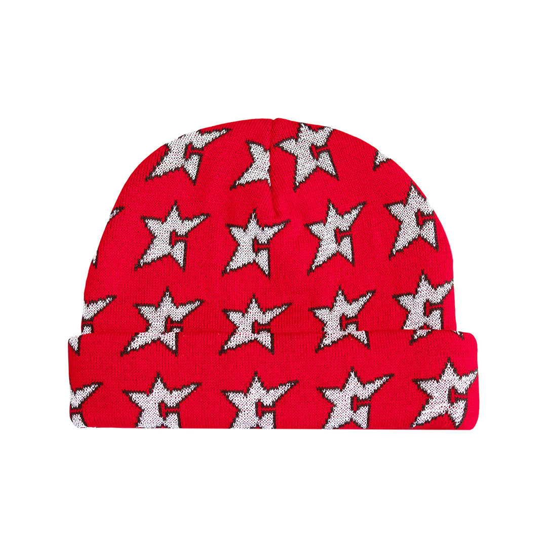 CARPET COMPANY（カーペット カンパニー）| C-STAR BEANIE / RED