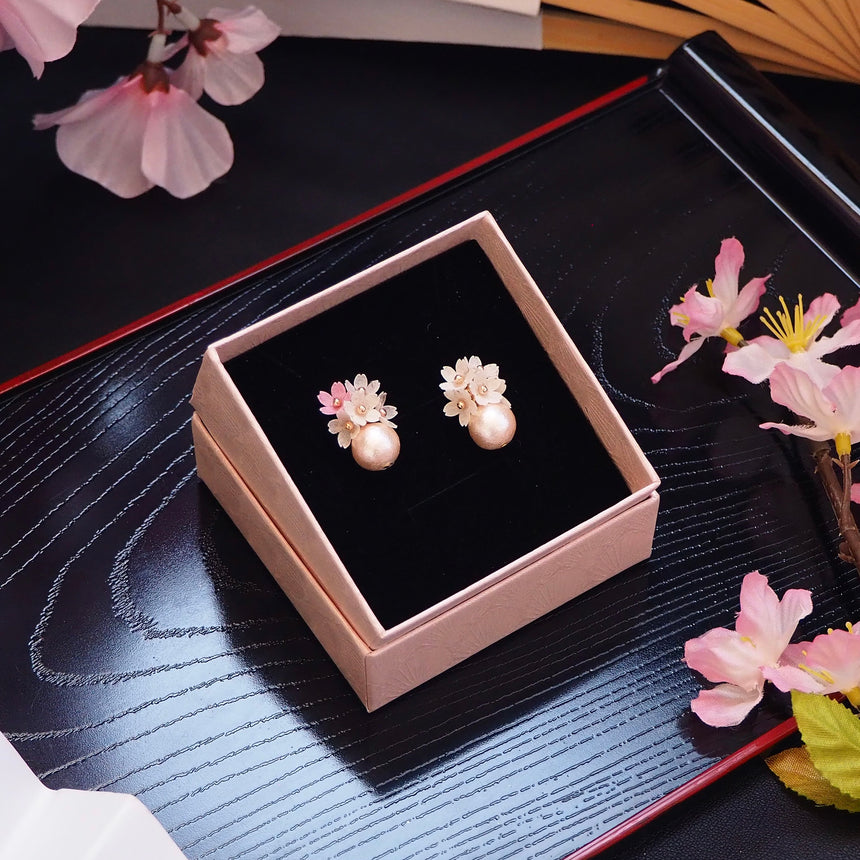 ひらく福 「桜」Fuku-sakura 満開の桜 桜アクセサリー – 伝統和紙の