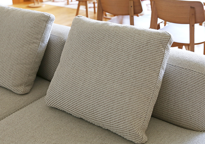 スモワ ソファ 追加クッション GRAY (W55×D14×H48cm)税込￥12,000