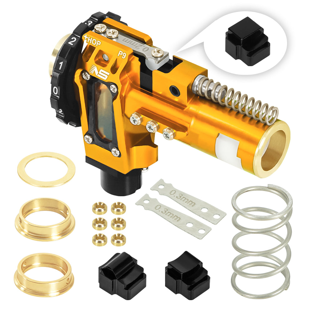 NexxSpeed - CNC Aluminum Hopup Chamber for M4 AEG – Takeoneairsoft
