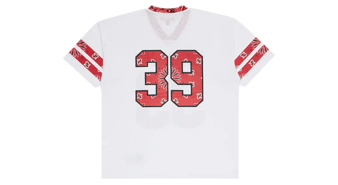 Supreme Bandana Football Jersey White – Takeoff Copenhagen