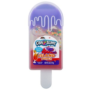 Cra-Z-Slimy Island Punch Scented Slime with Popsicle Shaped
