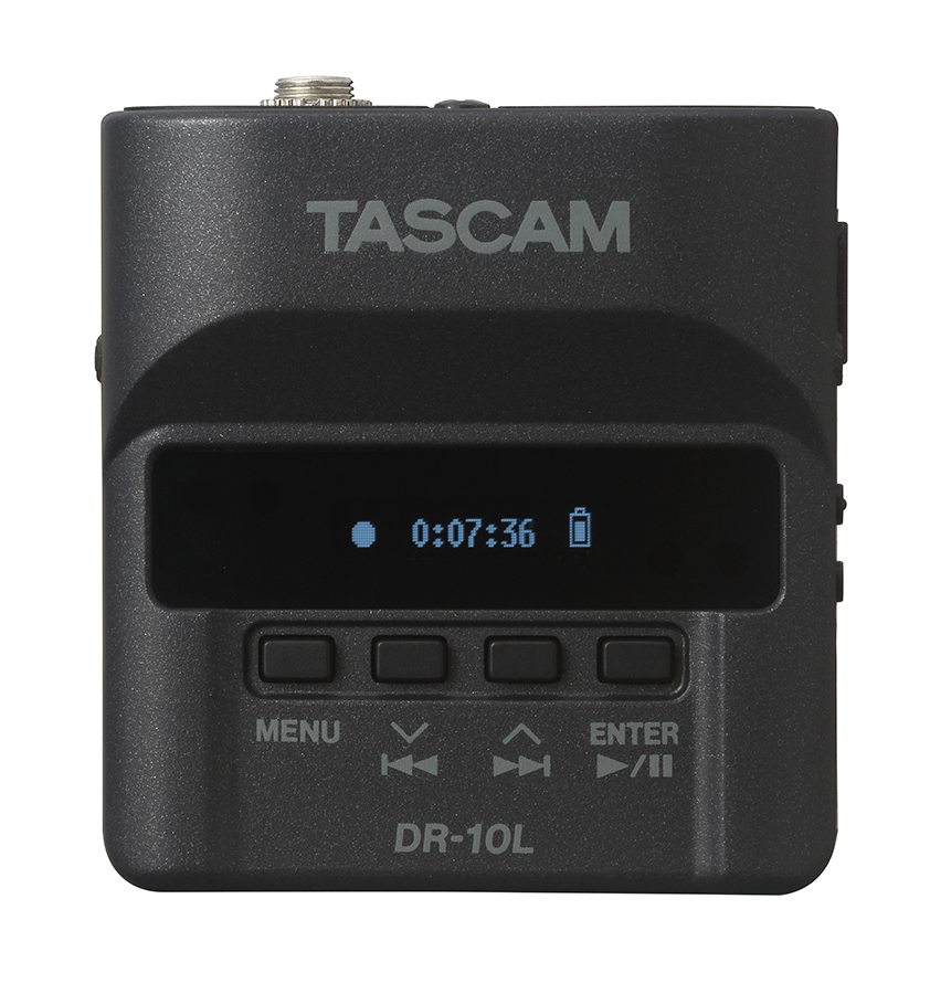 DR-10L | Ultra-Compact Audio Field Recorder With Lavalier Mic