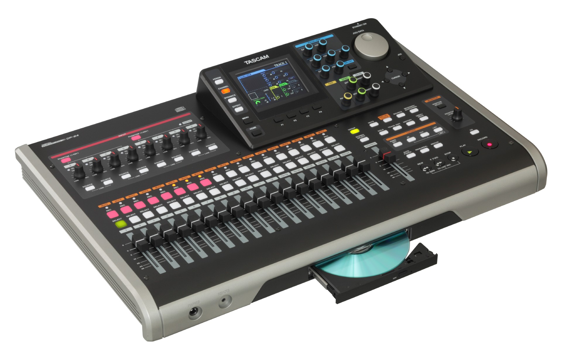 DP-24 | 24トラック SD/SDHC MTR、CD-R/RWドライブ搭載 | TASCAM (日本)