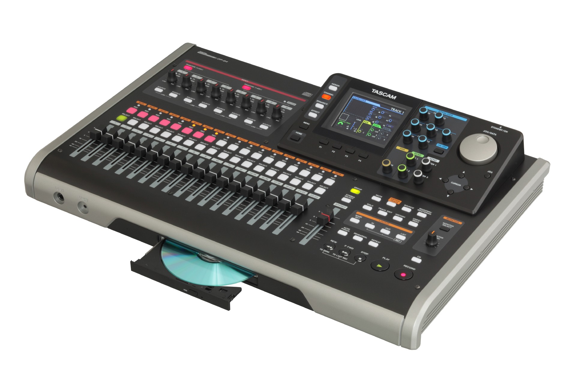 DP-24 | 24トラック SD/SDHC MTR、CD-R/RWドライブ搭載 | TASCAM (日本)