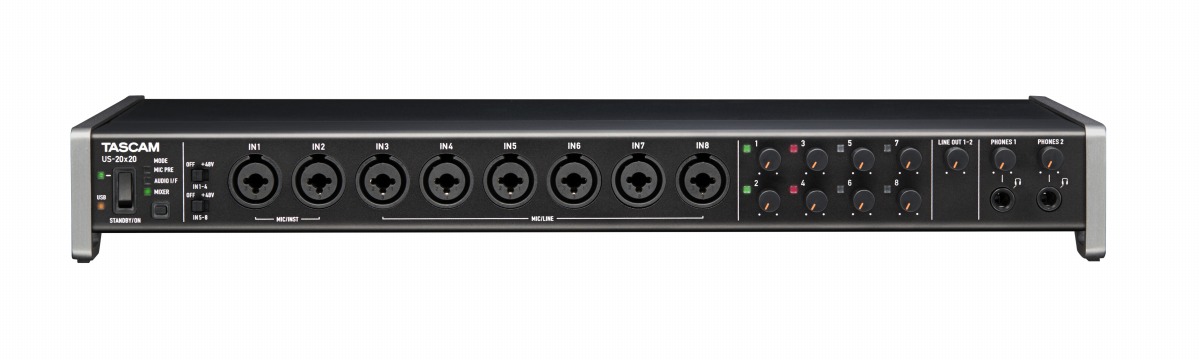 Celesonic US-20x20 | USB オーディオ/MIDIインターフェース | TASCAM