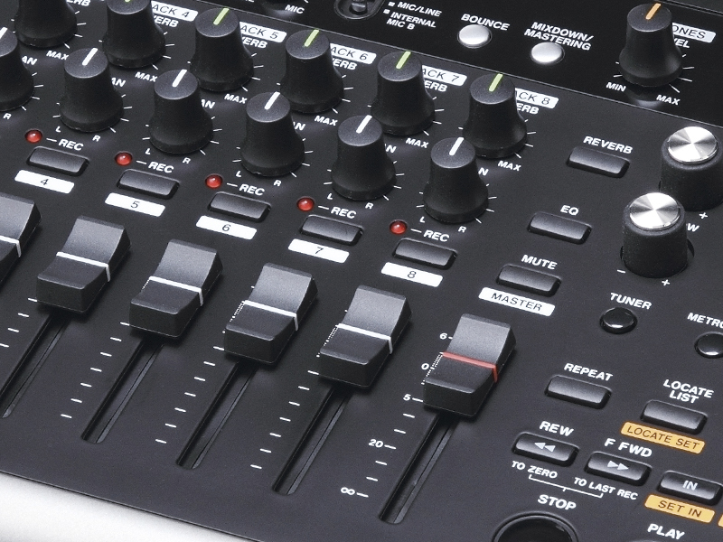 DP-03SD | フェーダー搭載8トラック SD/SDHC MTR | TASCAM (日本)