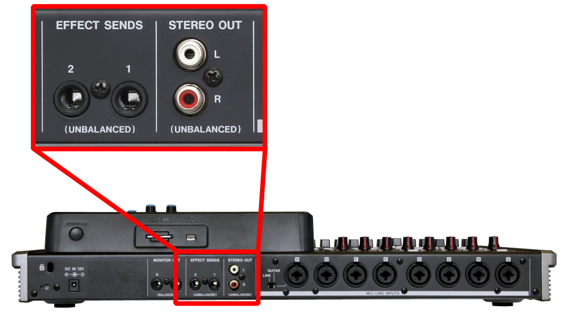 DP-24SD | 24トラック SD/SDHC MTR | TASCAM (日本)