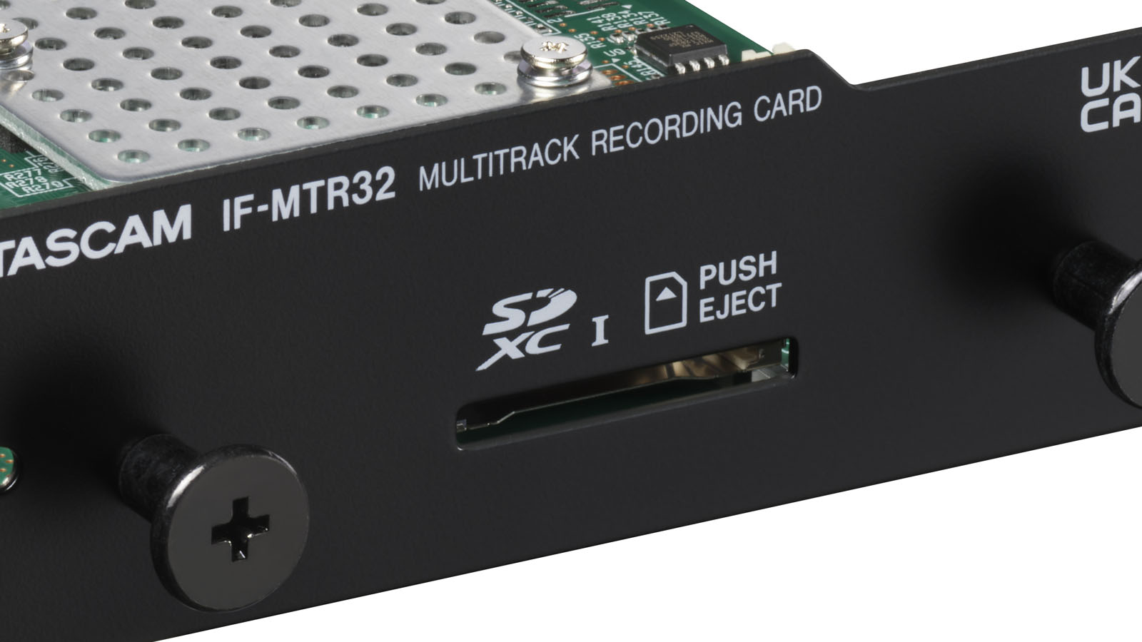 IF-MTR32 | TASCAM Sonicview用 32チャネルマルチトラックレコーダー