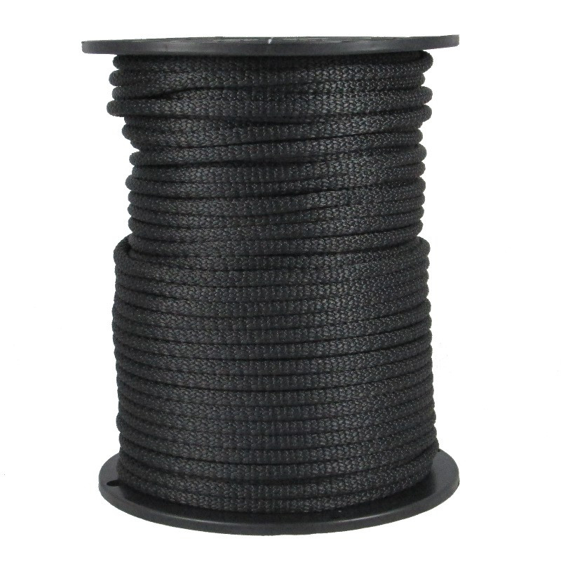 5/16″ Polyester Rope Black | QNR Rope