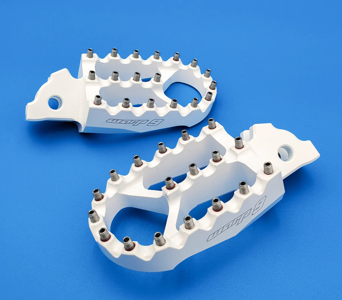 Warp 9 Upgraded Foot pegs for Talaria