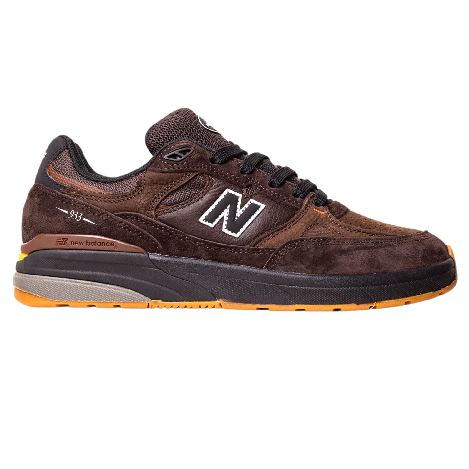 New Balance Numeric Skateboard Shoes Andrew Reynolds 933 Brown