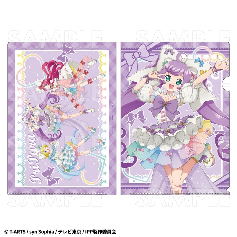プリパラ クリアファイル さんくす♡ハッピーリボンコーデ（全6種