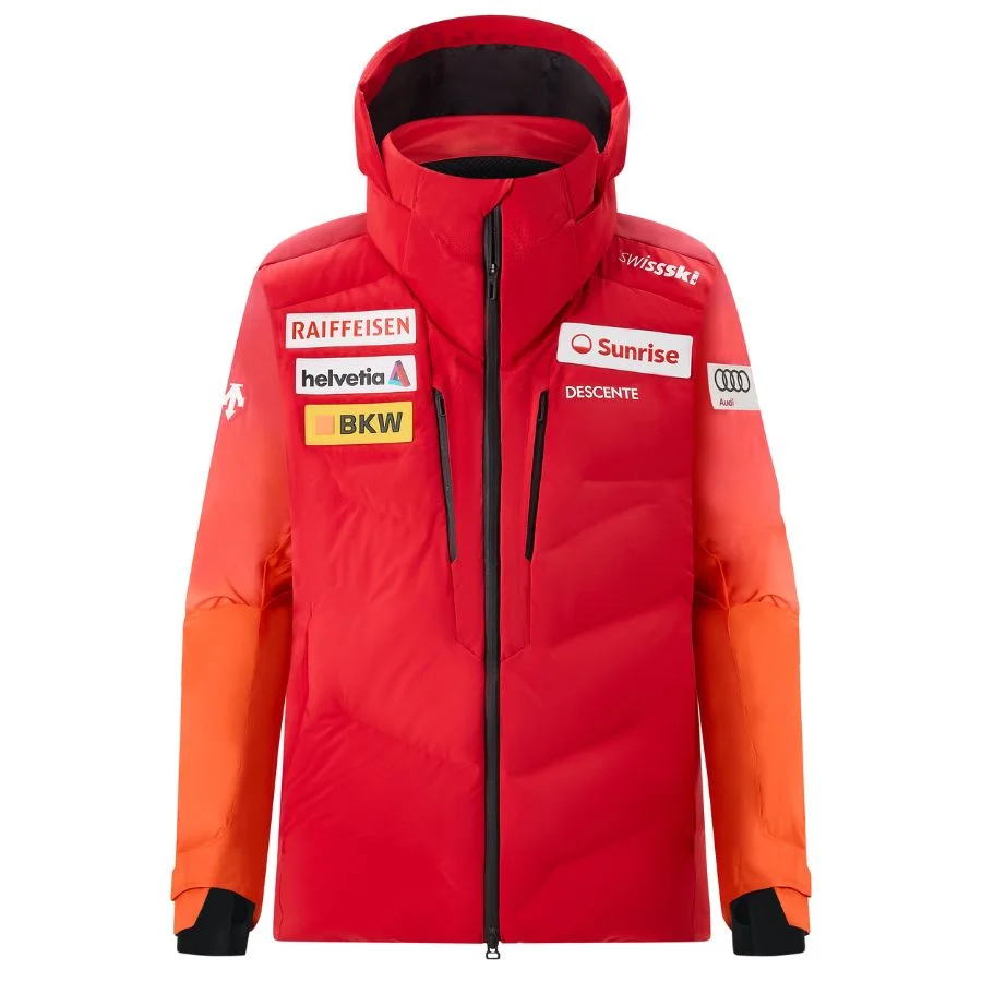 Descente Mens Swiss Team S.I.O Down Jacket - SUI Black