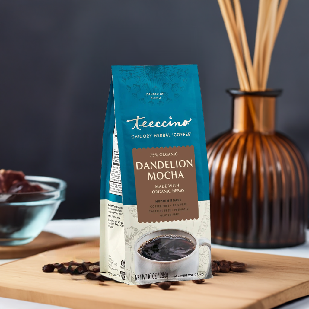 Dandelion Mocha Herbal Coffee – Teeccino