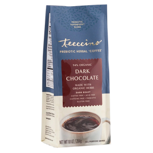 Dark Chocolate Prebiotic SuperBoost Herbal Coffee – Teeccino