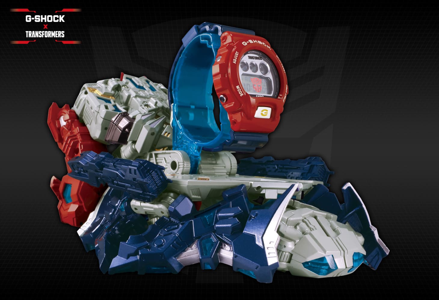 G-SHOCK × TRANSFORMERS マスターオプティマスプライムレゾナント