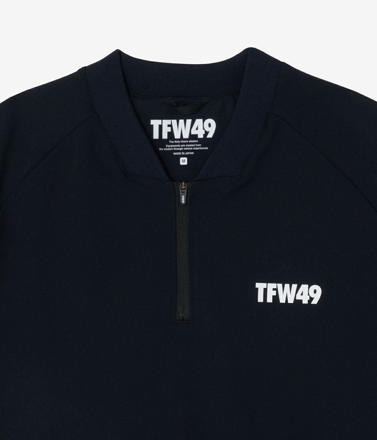 HALF ZIP SWEAT S/S CREW | TFW49（ティーエフダブリュー）Official EC