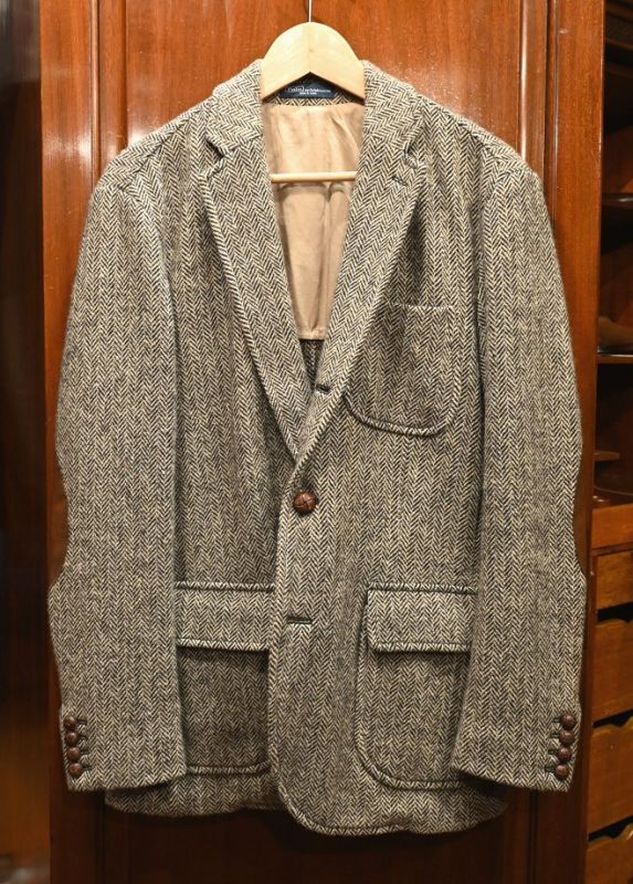 USED PoloRalphlauren ポロラルフローレン ヘリンボーンツイード