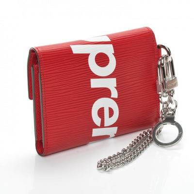 Louis Vuitton | Supreme Chain Wallet Epi Red | M67755– TC