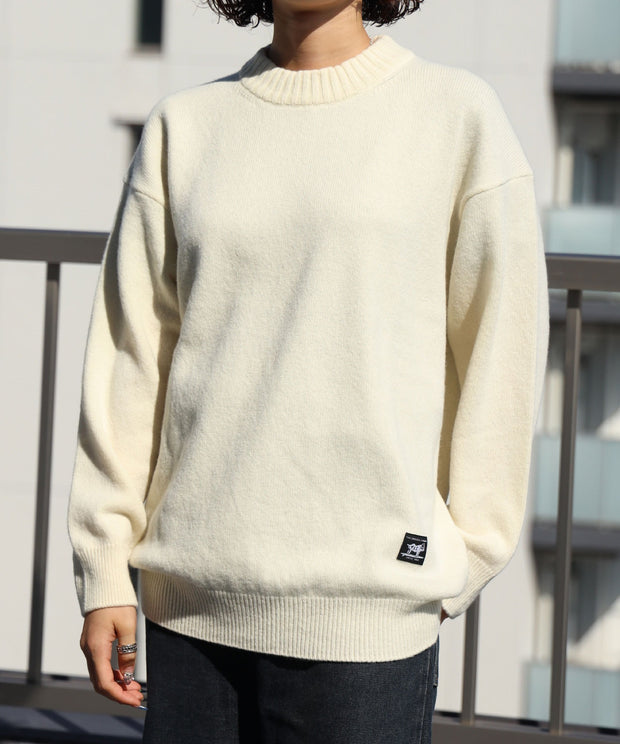 WEB / FLAG SHOP限定】TES JAPAN WOOL KNIT CN /クルーネックニット