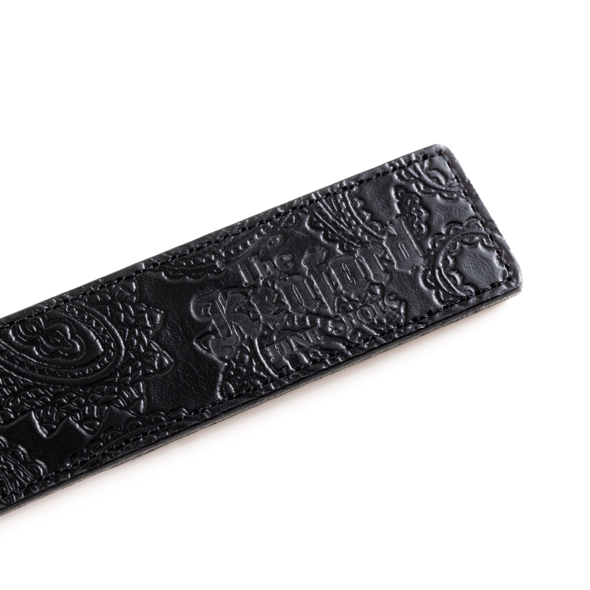 THE KENFORD FINESHOES Official Online Store EMBOSSED LEATHER BELT